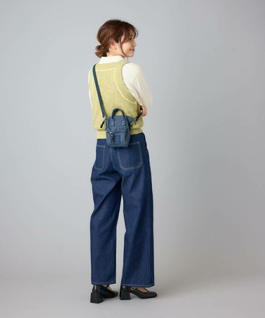 anello ショルダーバッグ 撥水 ﾘﾌﾟﾘｰﾌﾞ 2WAY mini CB-HEATHER ATB4686