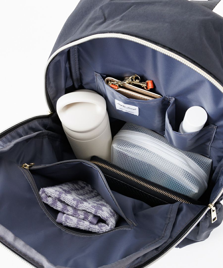 Legato Largo リュック バックパック 洗濯可能 A4 フワリ LH-X0068