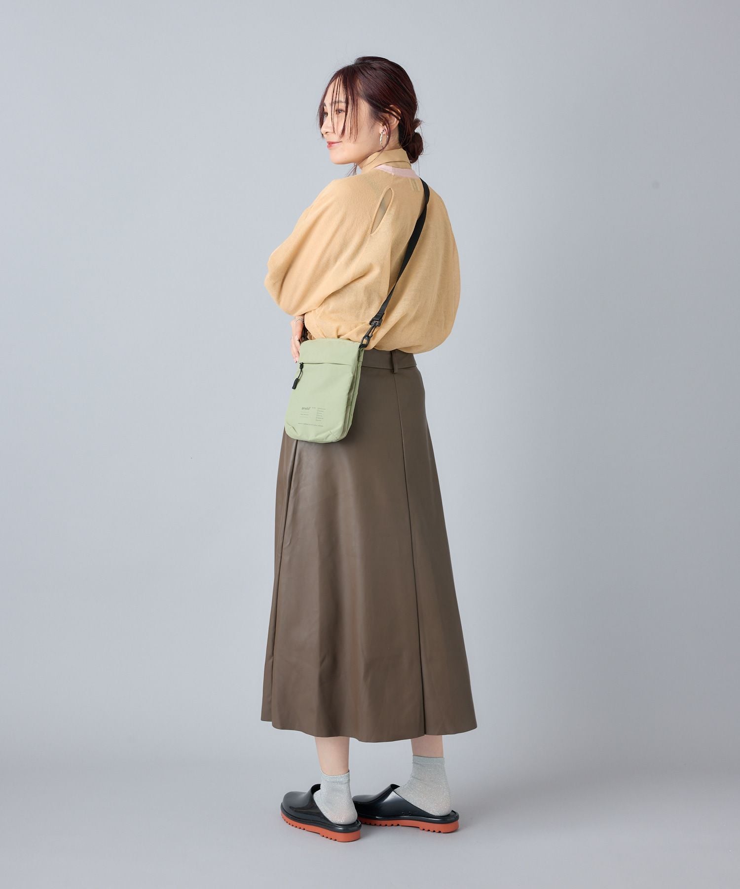 anello ショルダーバッグ 両面撥水 軽量 mini GUIDE ATH3561