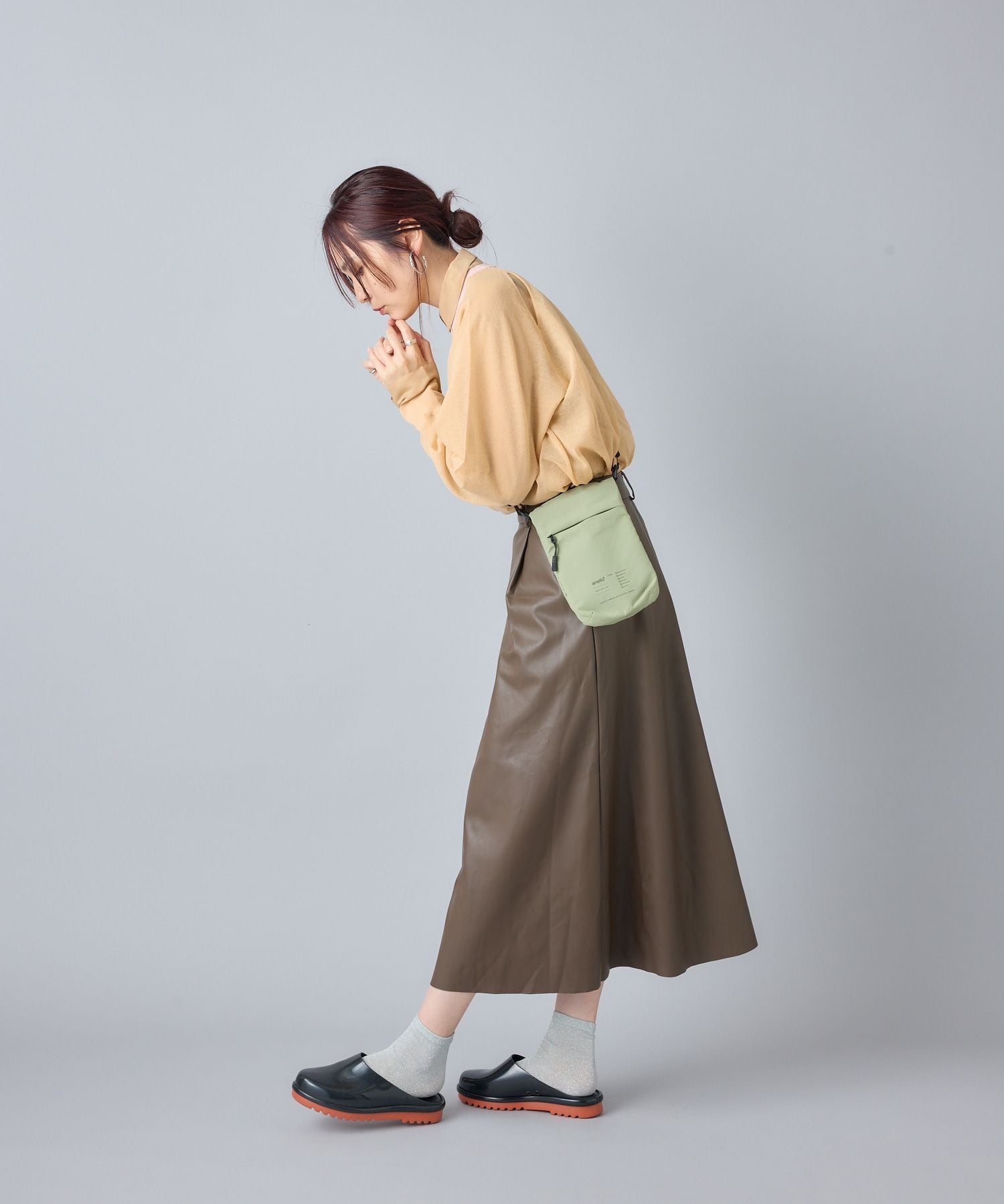 anello ショルダーバッグ 両面撥水 軽量 mini GUIDE ATH3561