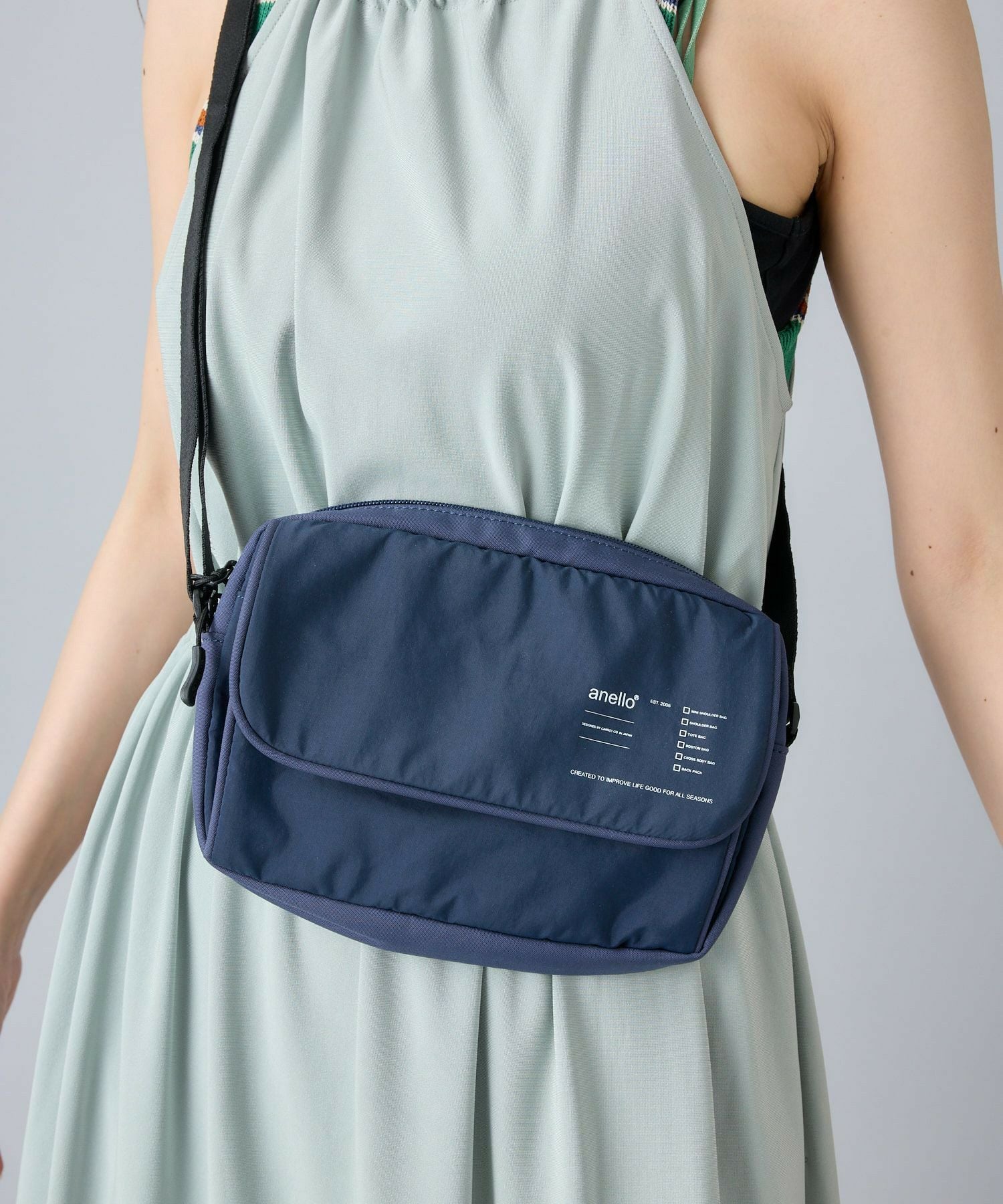 anello ショルダーバッグ 両面撥水 軽量 mini GUIDE ATH3562