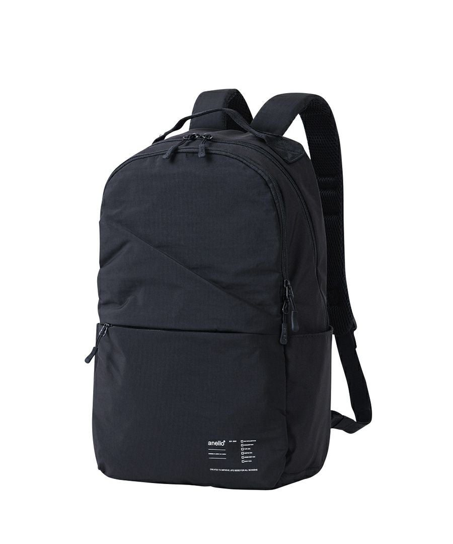 anello リュック バックパック 両面撥水 軽量 PC収納 10ポケット キャリーオン A4 GUIDE ATH3563