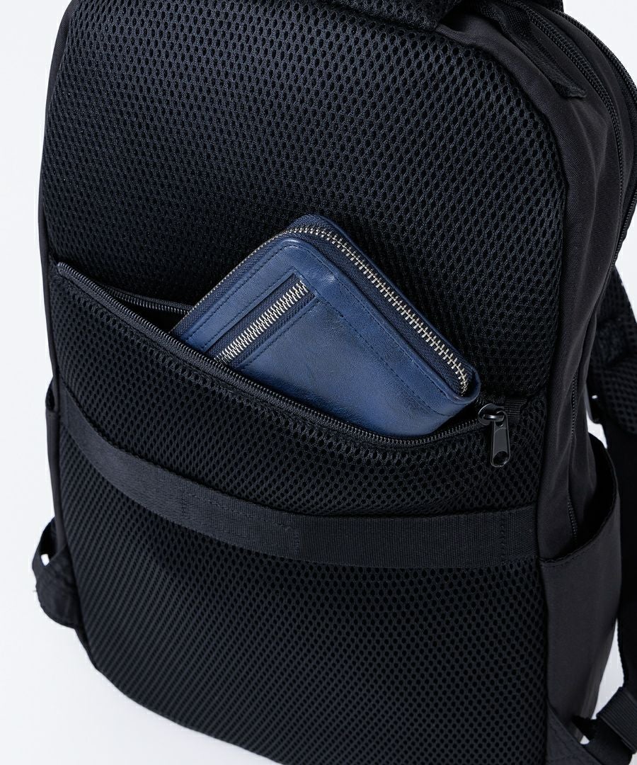 anello リュック バックパック 両面撥水 軽量 PC収納 10ポケット キャリーオン A4 GUIDE ATH3563