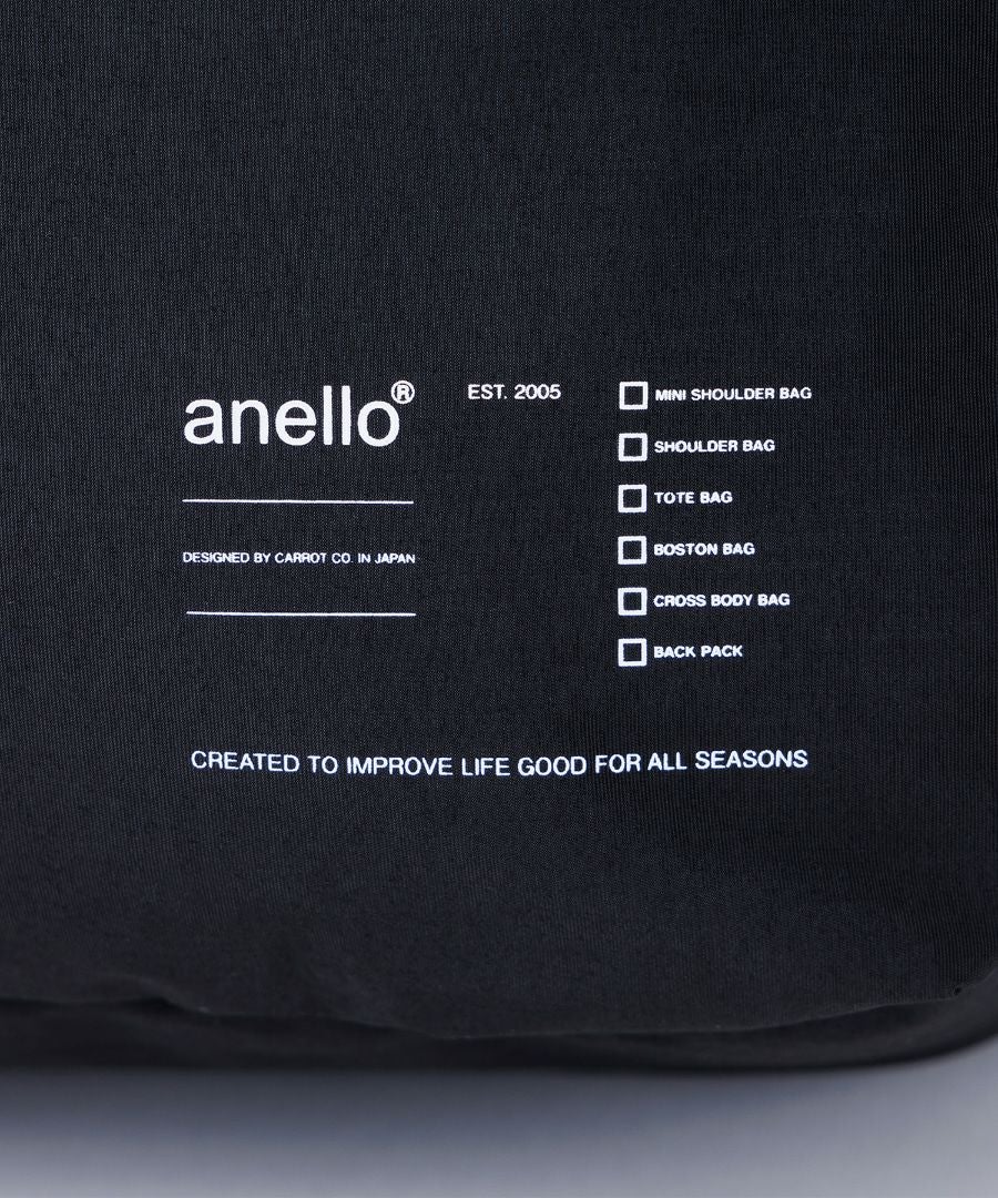 anello リュック バックパック 両面撥水 軽量 PC収納 10ポケット キャリーオン A4 GUIDE ATH3563