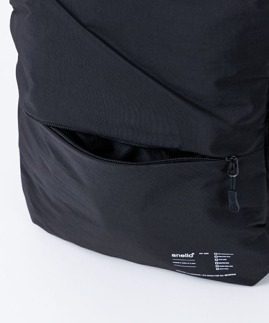 anello リュック バックパック 両面撥水 軽量 PC収納 10ポケット キャリーオン A4 GUIDE ATH3563