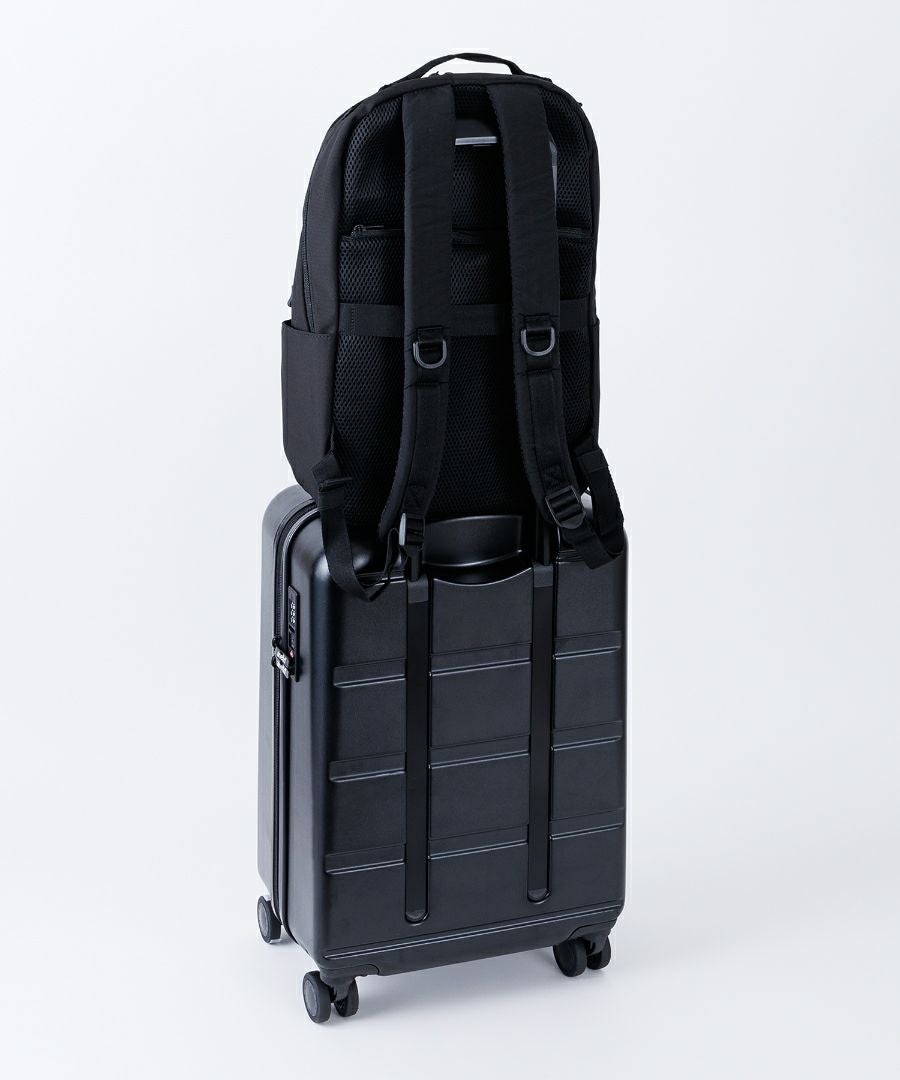 anello リュック バックパック 両面撥水 軽量 PC収納 10ポケット キャリーオン A4 GUIDE ATH3563