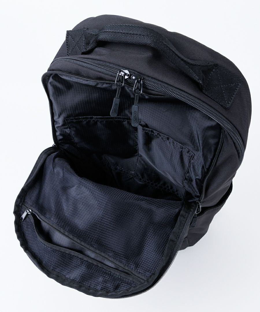 anello リュック バックパック 両面撥水 軽量 PC収納 10ポケット キャリーオン A4 GUIDE ATH3563