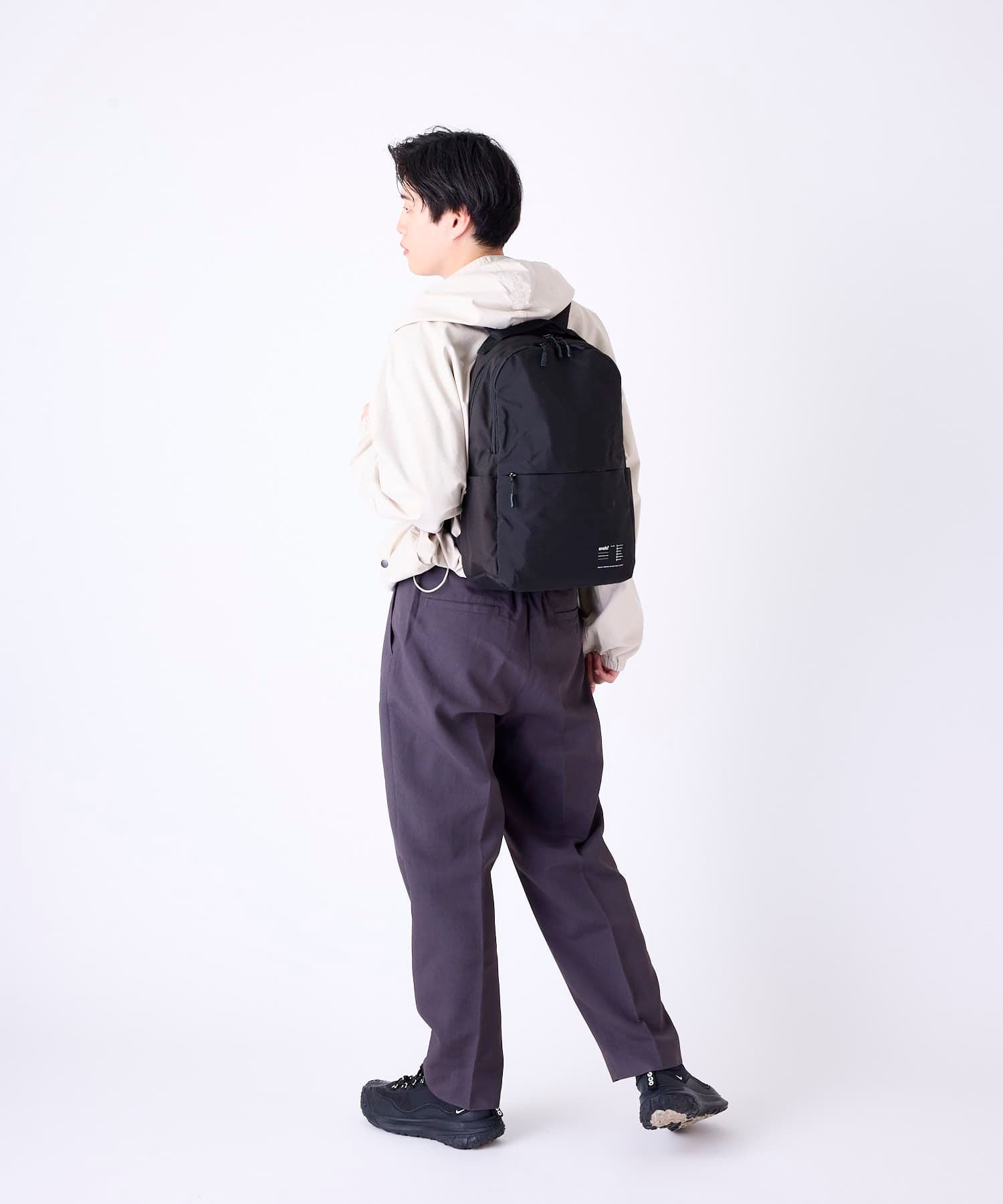 anello リュック バックパック 両面撥水 軽量 PC収納 10ポケット キャリーオン A4 GUIDE ATH3563