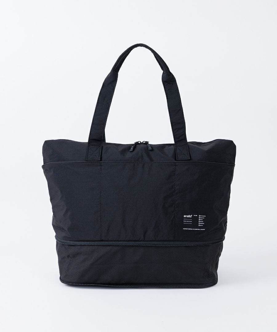 anello トートバッグ 両面撥水 軽量 拡張 キャリーオン A4 GUIDE ATH3564