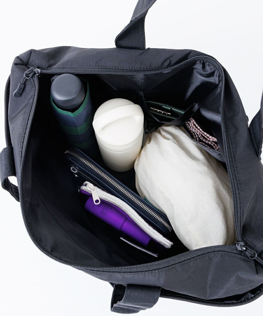 anello トートバッグ 両面撥水 軽量 拡張 キャリーオン A4 GUIDE ATH3564