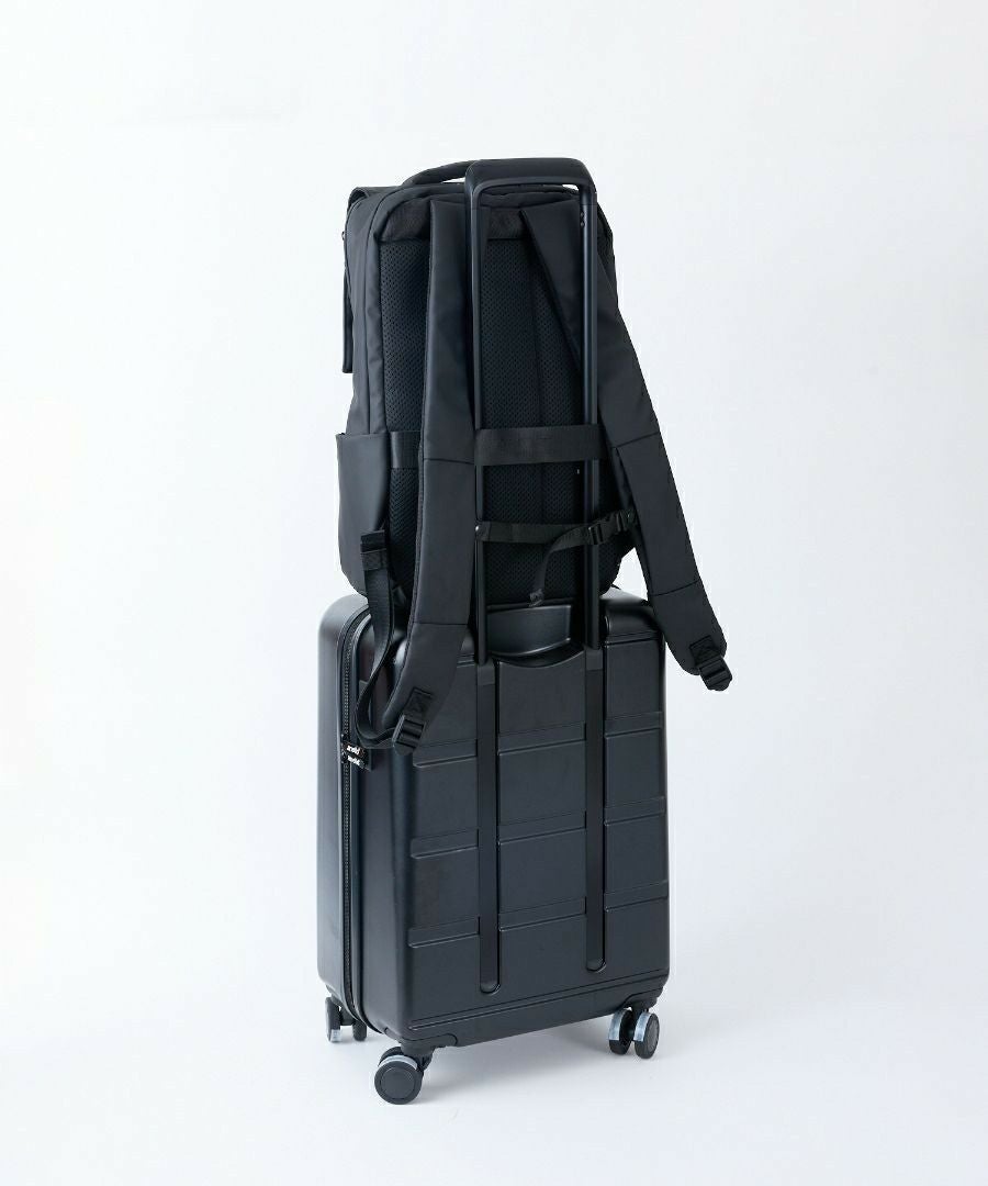 anello リュック バックパック 耐水 10ポケット PC収納 キャリーオン マグネットバックル A4 M.F.GAMMA ATS1281