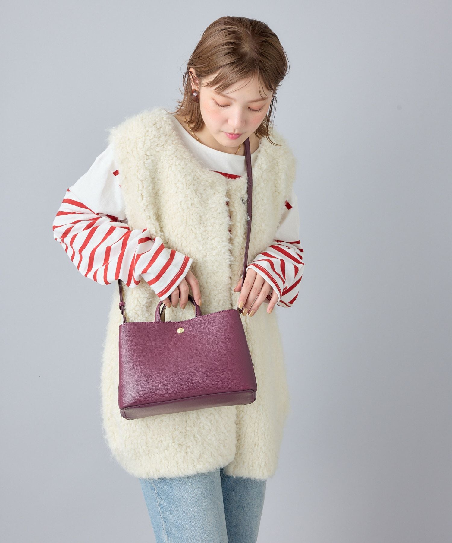 Legato Largo ショルダーバッグ たすかるっかばん 軽量 カクシボ お手入れ楽々 A5 たすかるっかばん LH-F3371