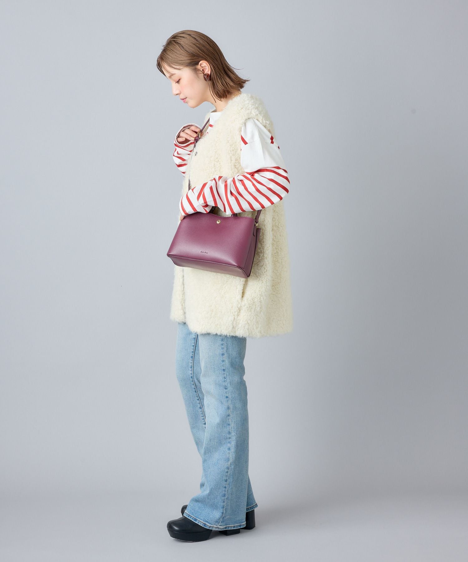 Legato Largo ショルダーバッグ たすかるっかばん 軽量 カクシボ お手入れ楽々 A5 たすかるっかばん LH-F3371