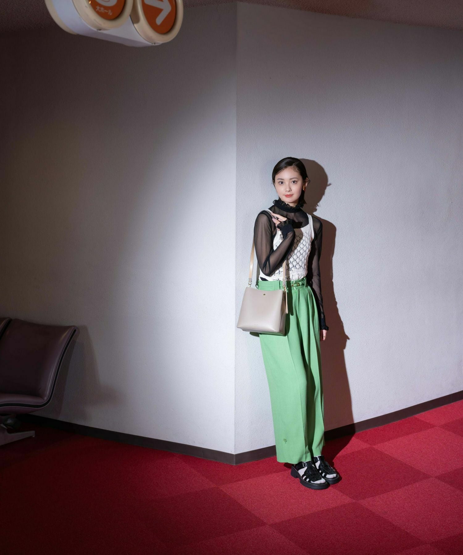 Legato Largo ショルダーバッグ たすかるっかばん 軽量 カクシボ お手入れ楽々 2WAY A5 たすかるっかばん LH-F3373