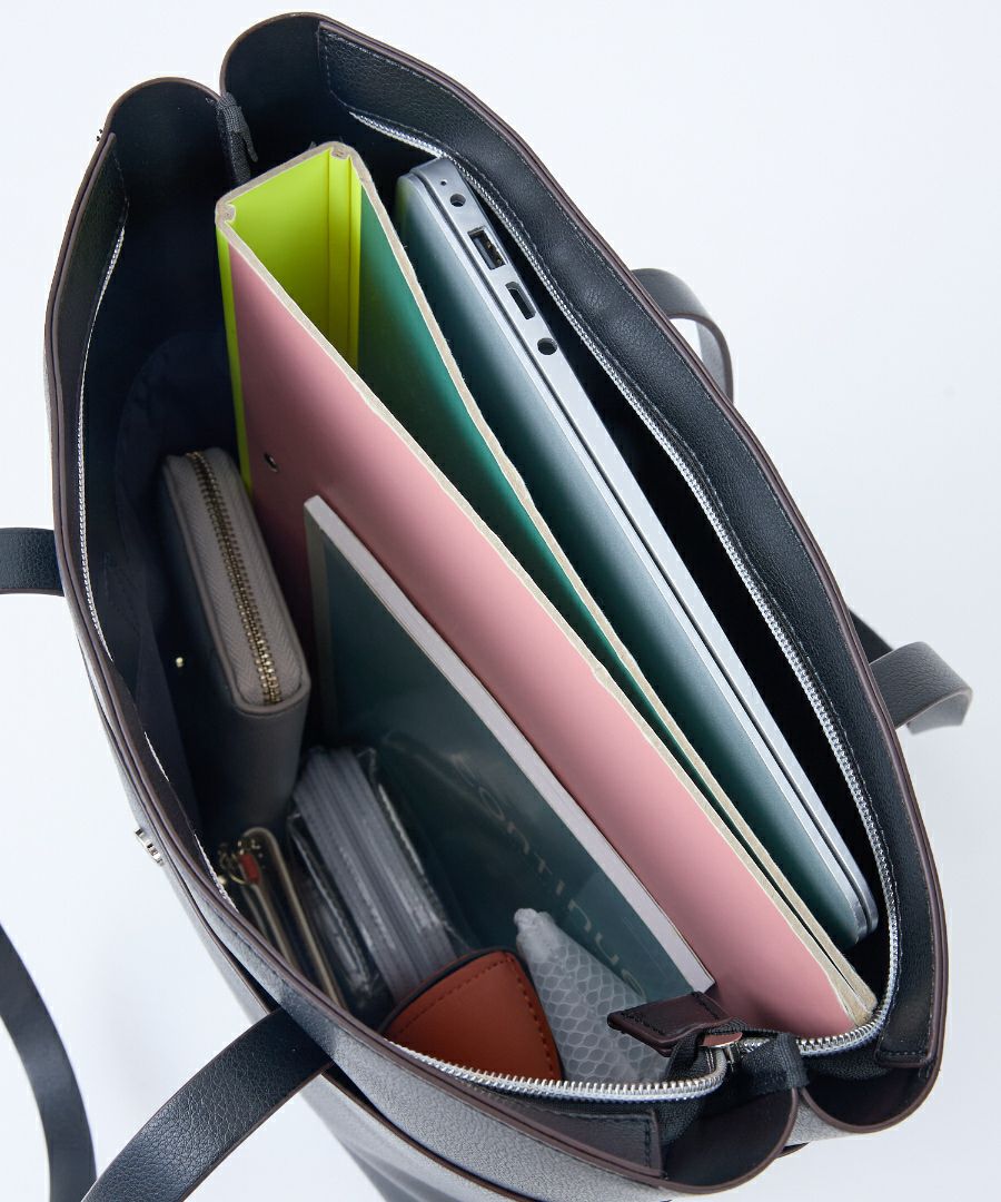 Legato Largo トートバッグ 軽量 縦型 13インチPC収納 A4 かるいかばん LG-P0120