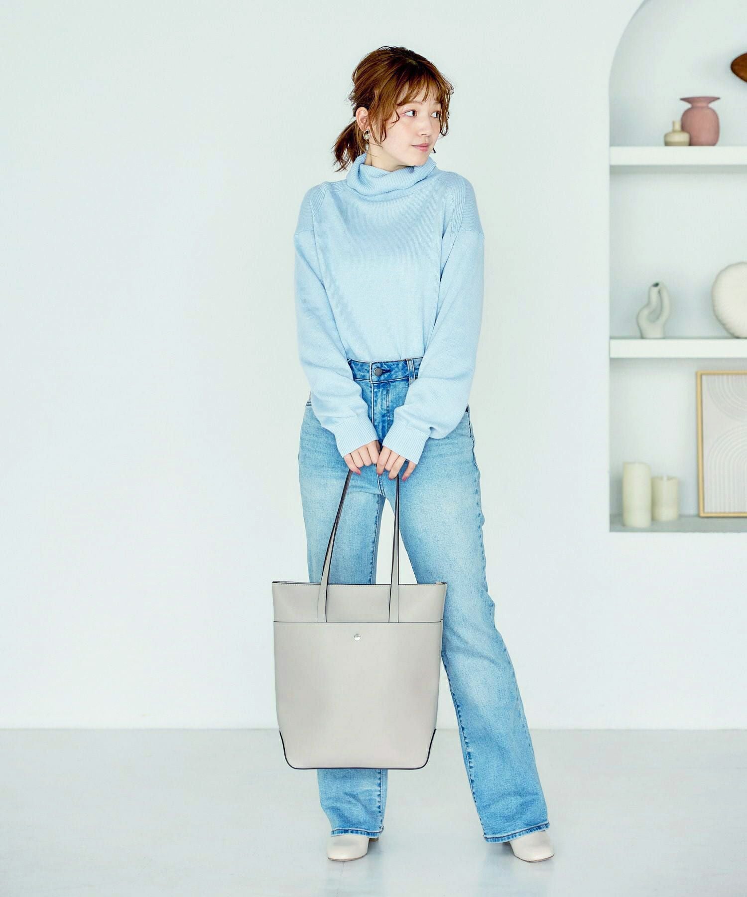 Legato Largo トートバッグ 軽量 縦型 13インチPC収納 A4 かるいかばん LG-P0120