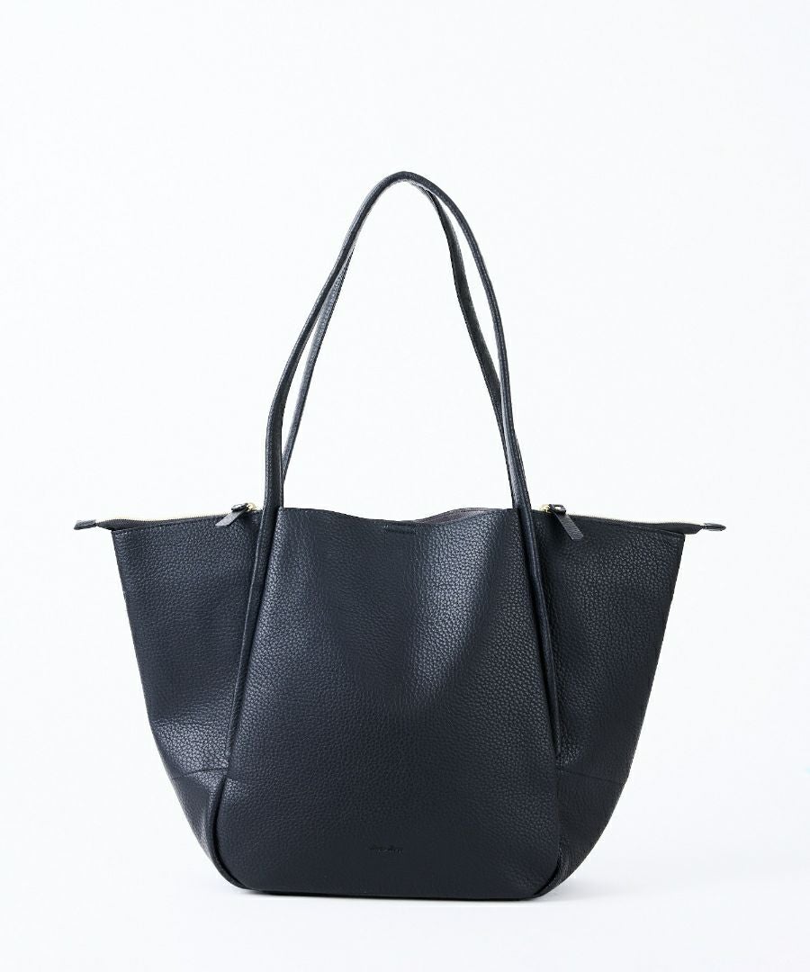 Legato Largo トートバッグ 軽量 自立 マグネット＆ファスナー開閉 A4 レトロシボ LH-D1375