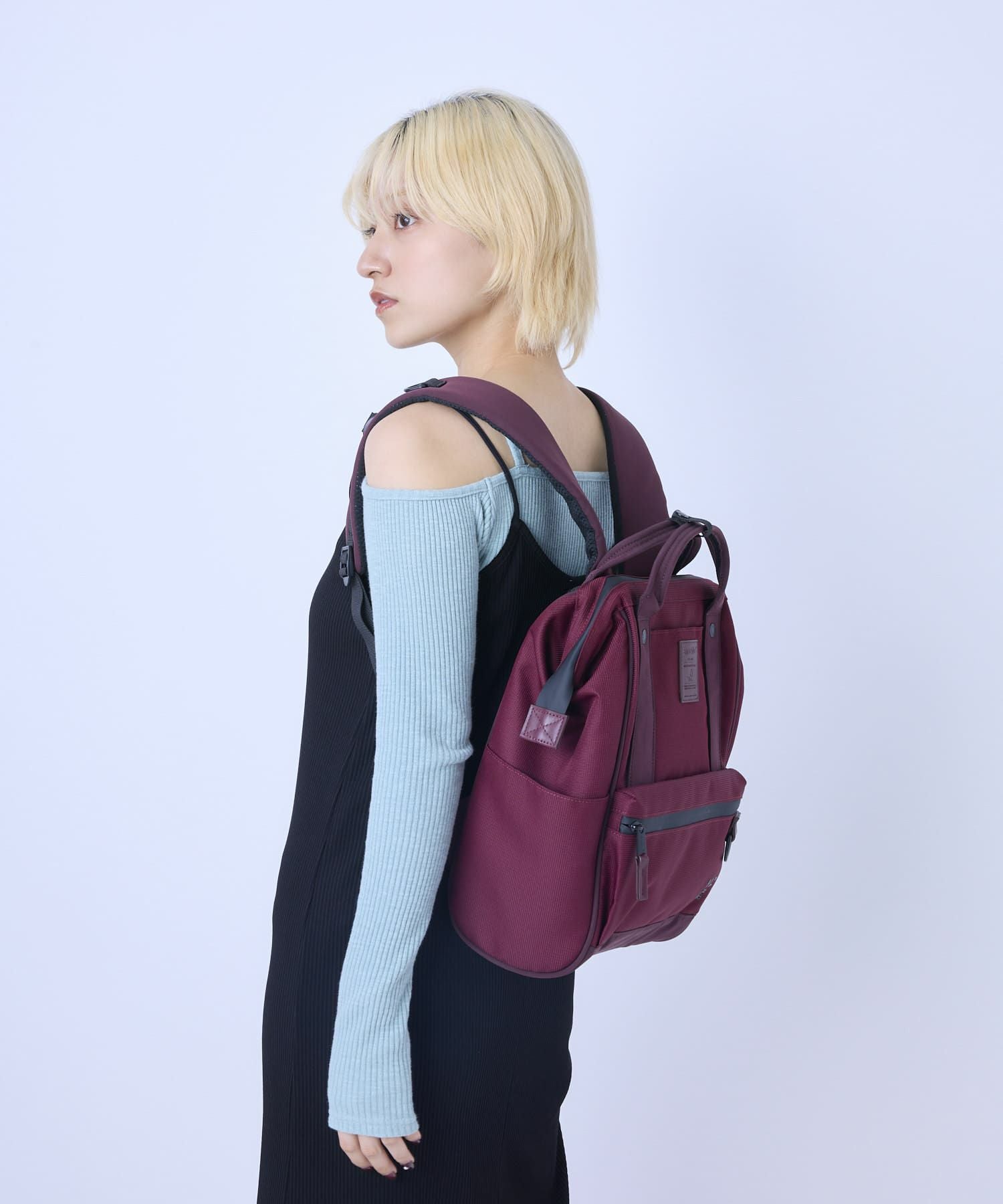 anello リュック バックパック 撥水 口金 A4 EXPAND5 ATB4843