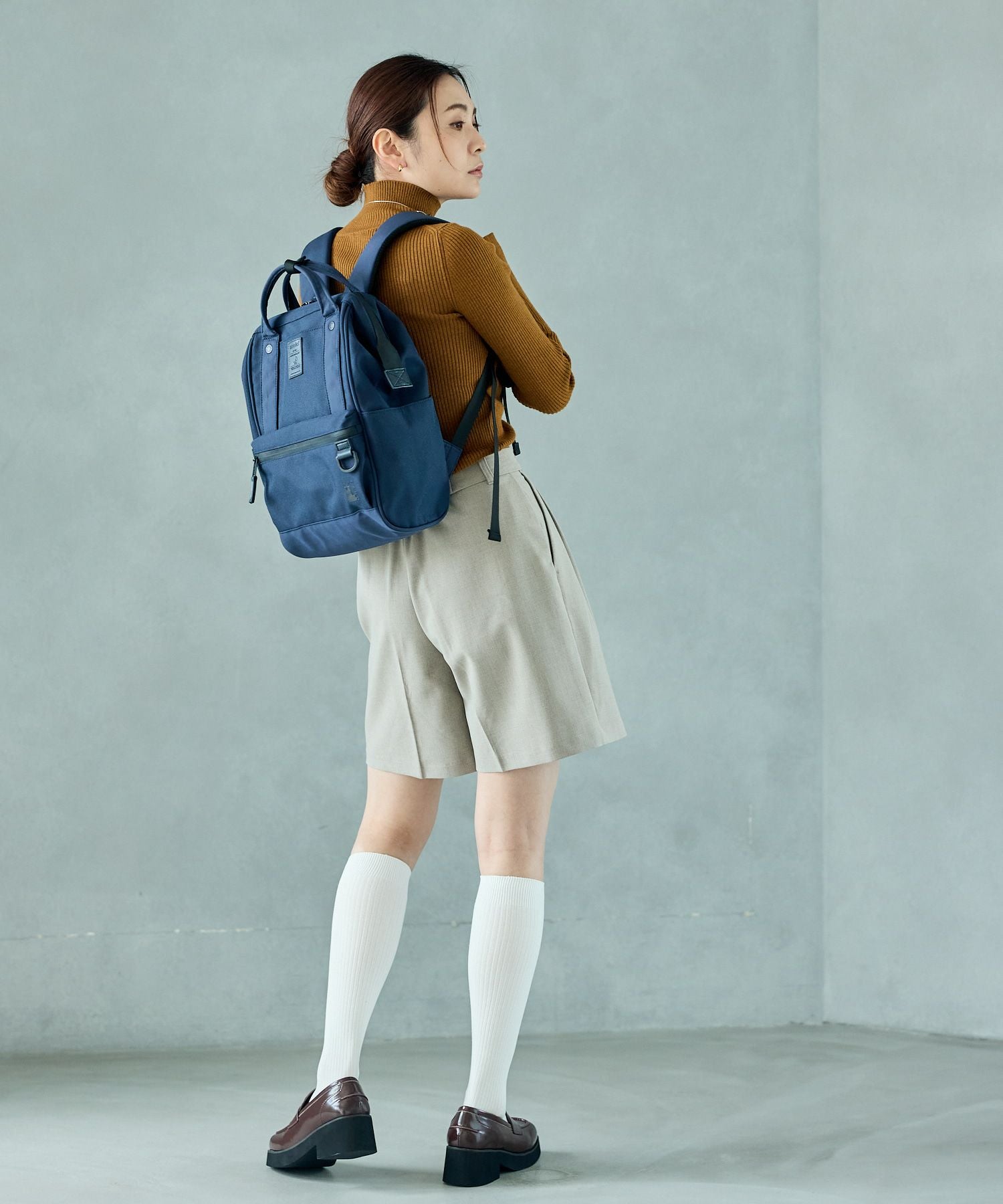 anello リュック バックパック 撥水 口金 A4 EXPAND5 ATB4843