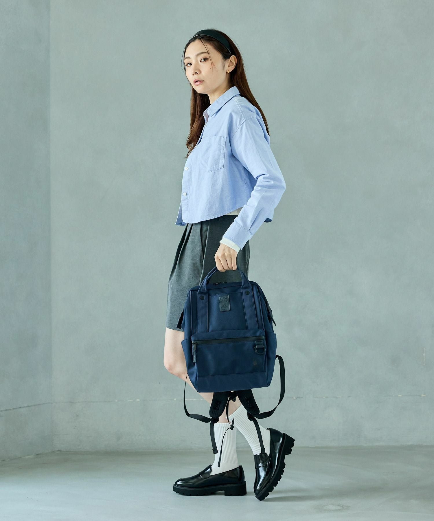 anello リュック バックパック 撥水 口金 A4 EXPAND5 ATB4843