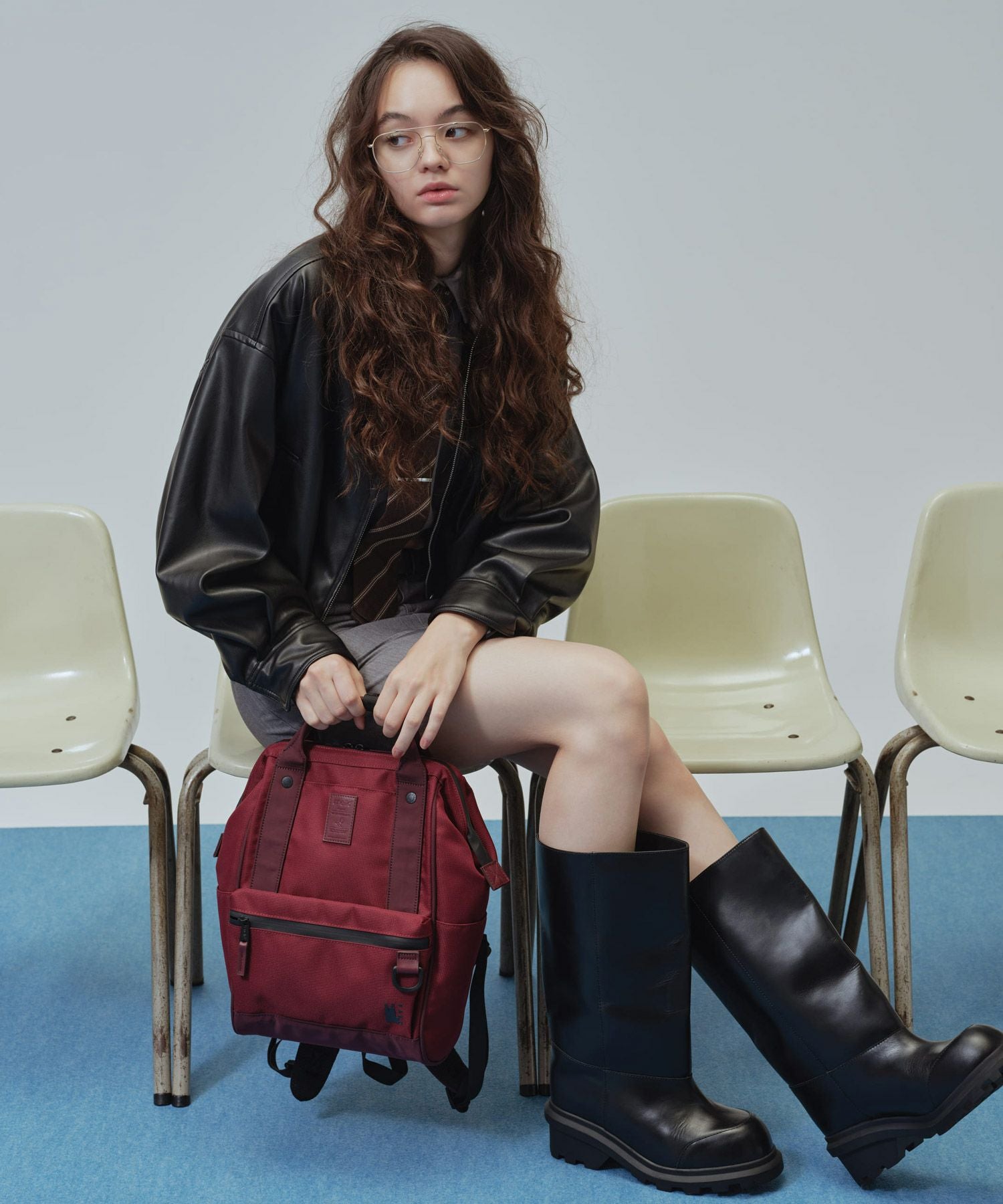 anello リュック バックパック 撥水 口金 A4 EXPAND5 ATB4843