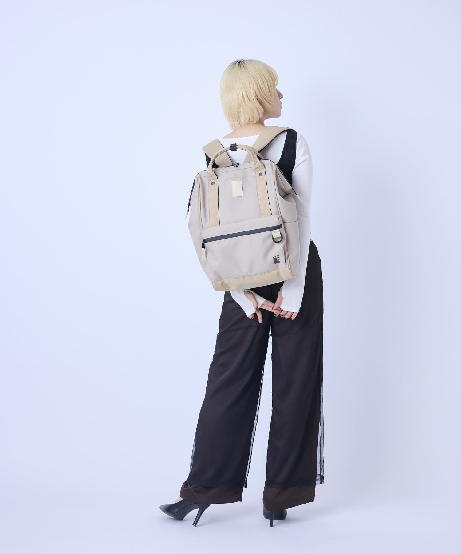 anello リュック バックパック 撥水 口金 A4 EXPAND5 ATB4844