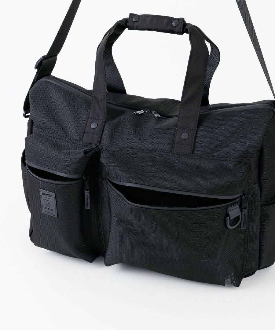 anello ボストンバッグ 撥水 容量35L ショルダーパッド付き A3 EXPAND5 ATN1182