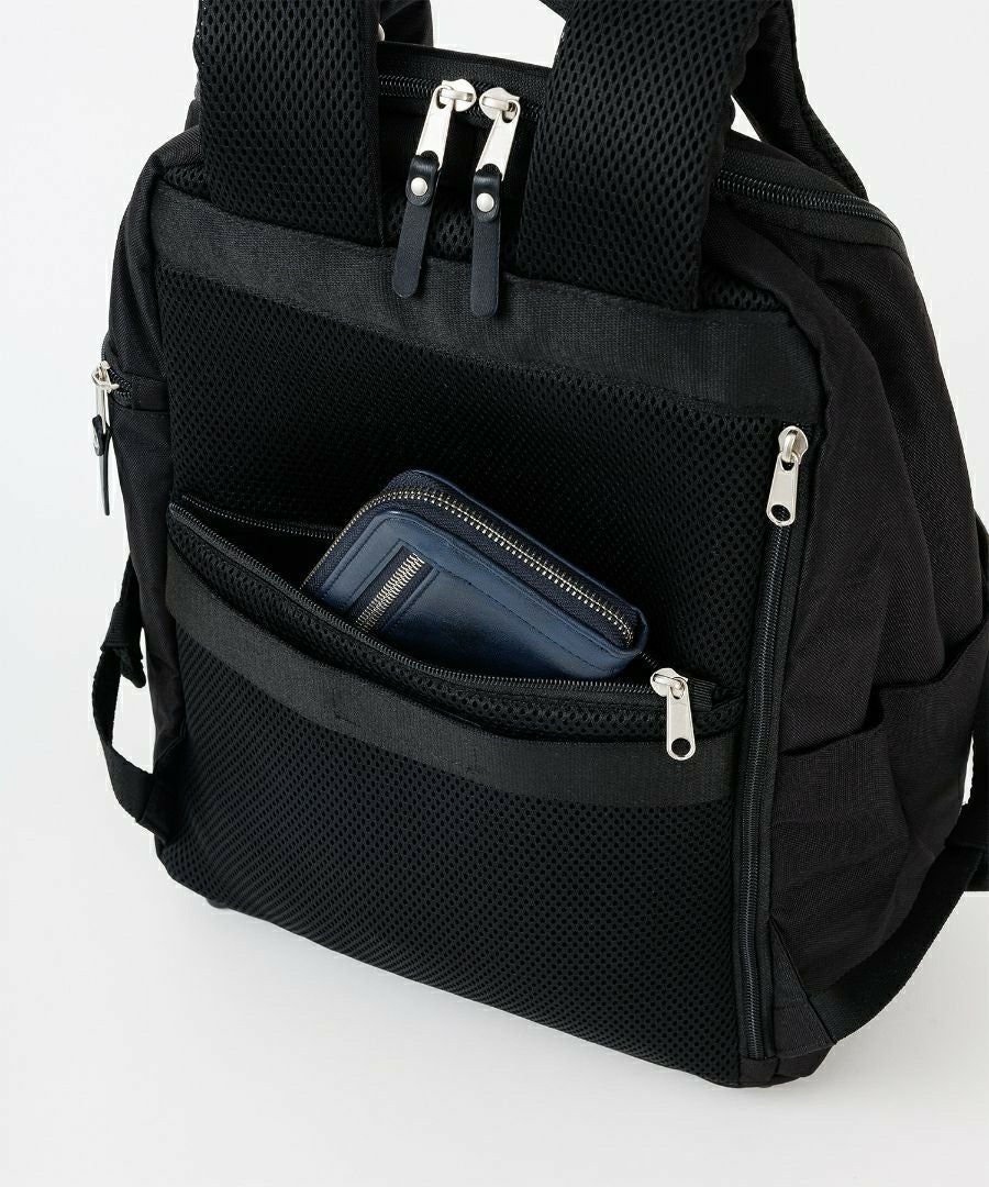 anello GRANDE リュック バックパック 両面撥水 PC収納 キャリーオン セキュリティーポケット A4 置けルンです!2 GTH3612