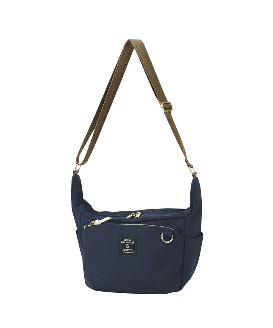 anello GRANDE ショルダーバッグ 両面撥水 軽量 10ポケット Dかん A5 MART GTM0861