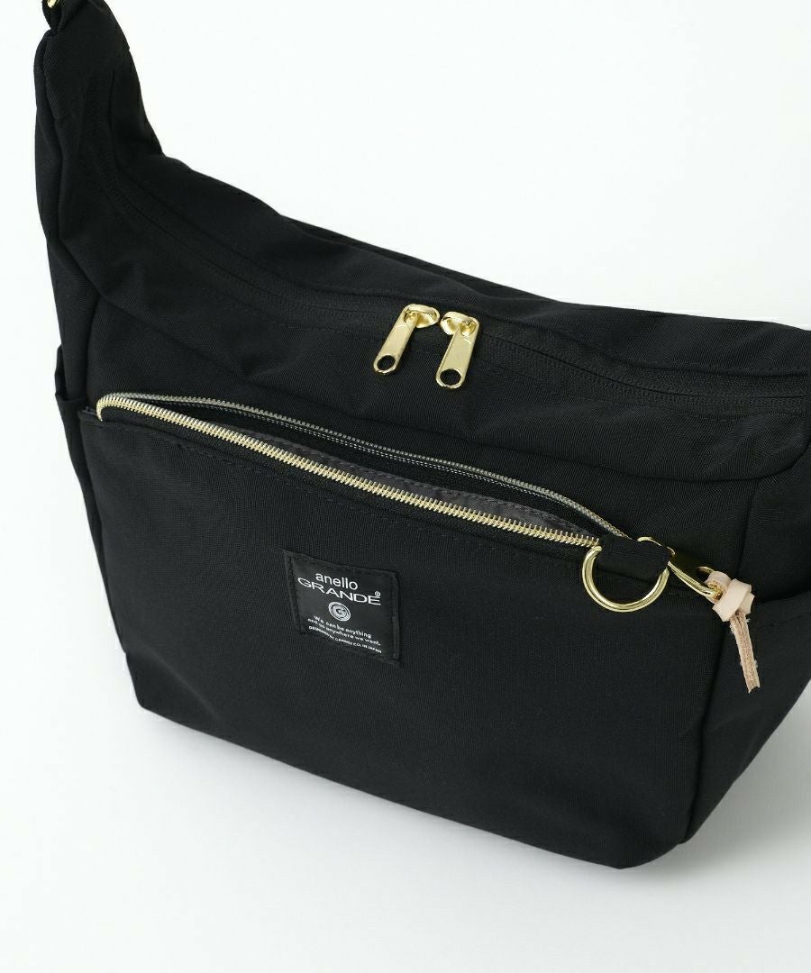 anello GRANDE ショルダーバッグ 両面撥水 軽量 10ポケット Dかん A5 MART GTM0861