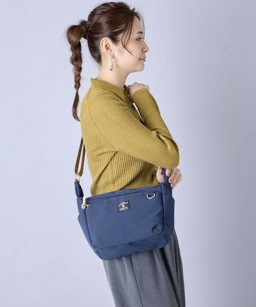 anello GRANDE ショルダーバッグ 両面撥水 軽量 10ポケット Dかん A5 MART GTM0861