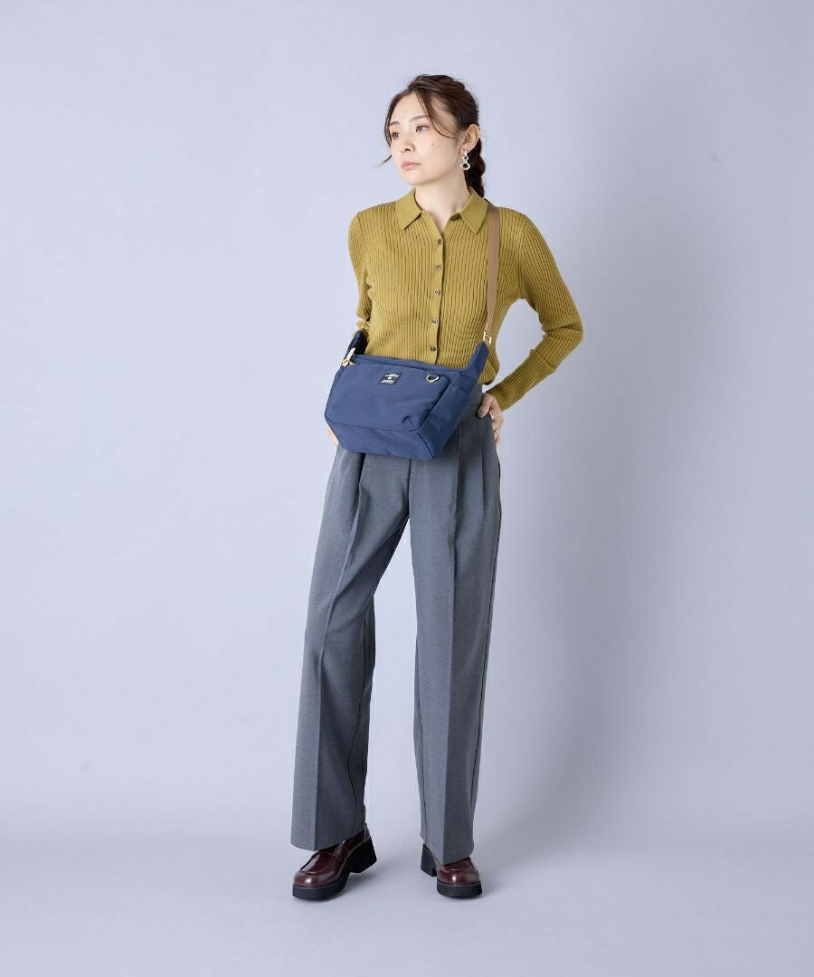 anello GRANDE ショルダーバッグ 両面撥水 軽量 10ポケット Dかん A5 MART GTM0861