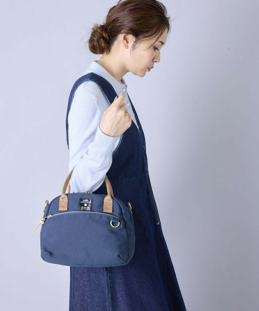 anello GRANDE ショルダーバッグ両面撥水 軽量 10ポケット 2WAY Dかん A5 MART GTM0862