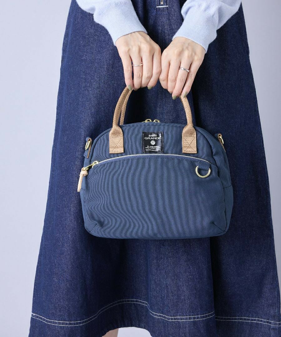 anello GRANDE ショルダーバッグ両面撥水 軽量 10ポケット 2WAY Dかん A5 MART GTM0862