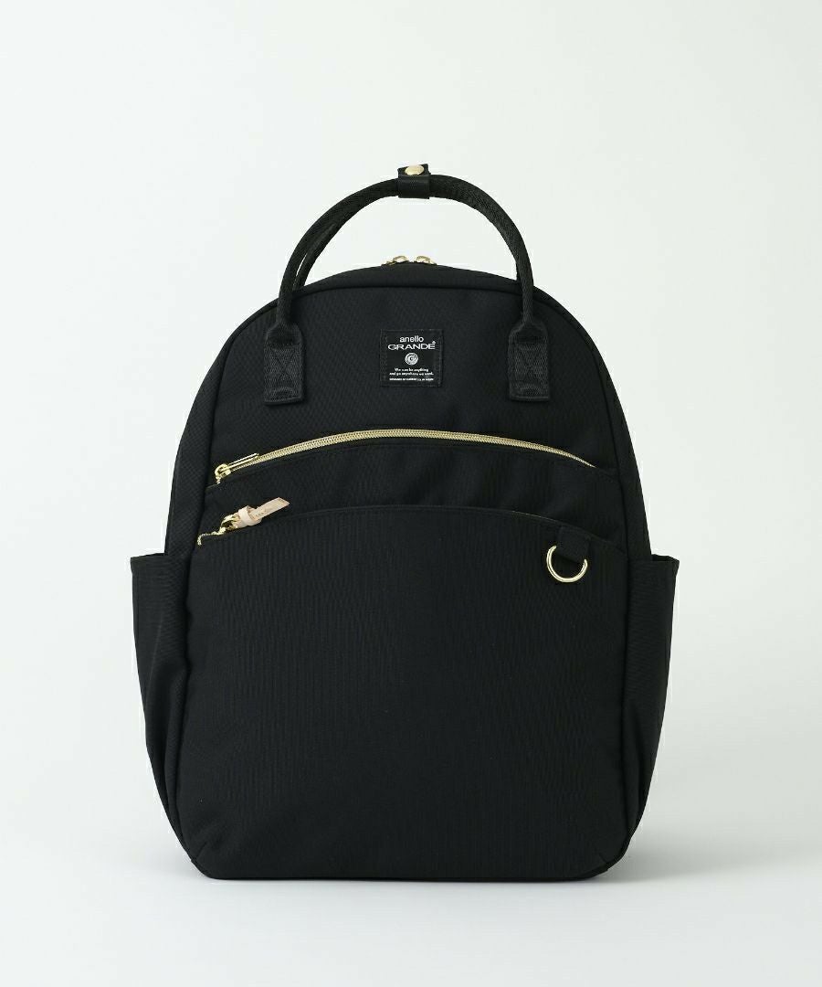 anello GRANDE リュック バックパック 両面撥水 軽量 10ポケット PC収納 キャリーオン Dかん A4 MART GTM0864