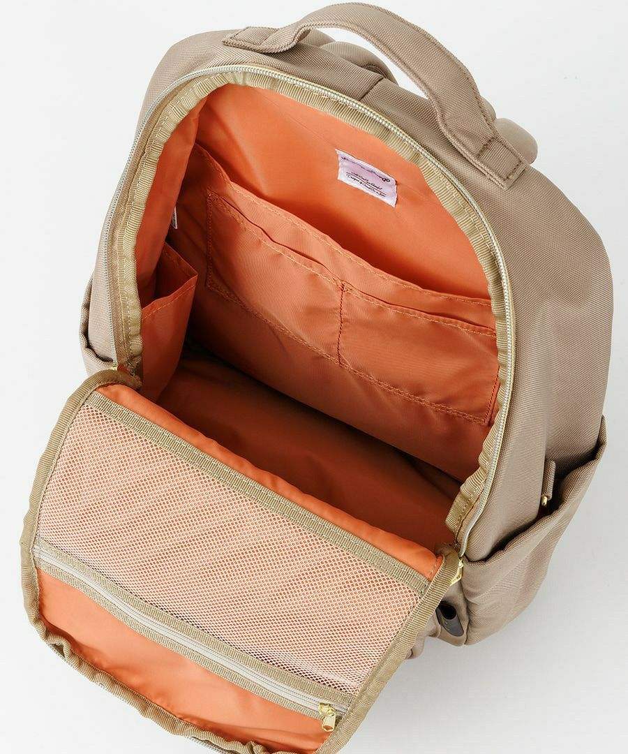 Legato Largo リュック バックパック 簡探バッグ 撥水 整理整頓 マザーズバッグ 多収納 A4 簡探バッグ LT-F3413