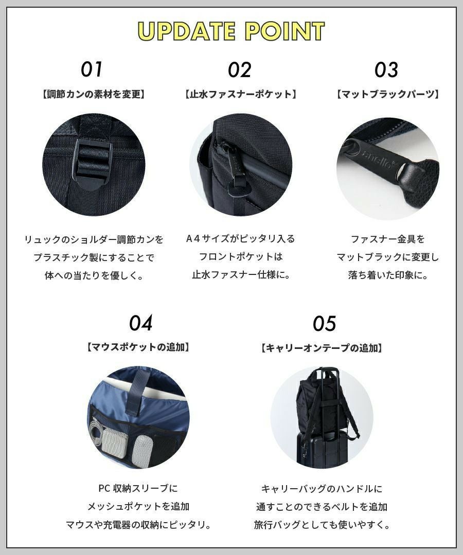 anello リュック バックパック  0 店舗限定 ASS019