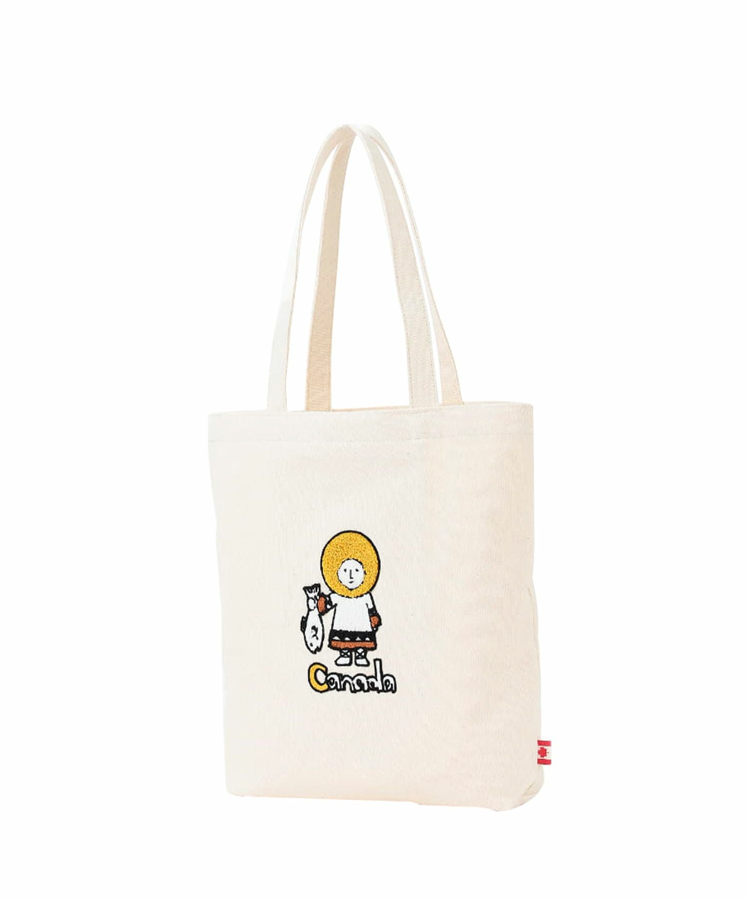 Legato Largo トートバッグ キャンバストート サガラ刺繍 A4 世界の人 LCH-D1356