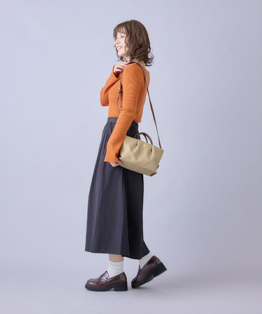 Legato Largo ショルダーバッグ 撥水 ショルダーパッド付き あおりポケット mini 肩楽 LH-L0005