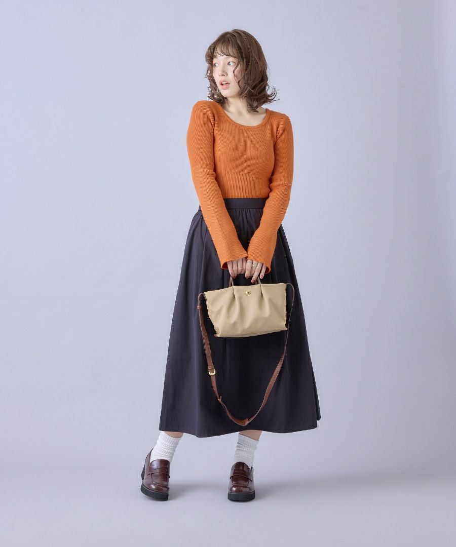 Legato Largo ショルダーバッグ 撥水 ショルダーパッド付き あおりポケット mini 肩楽 LH-L0005