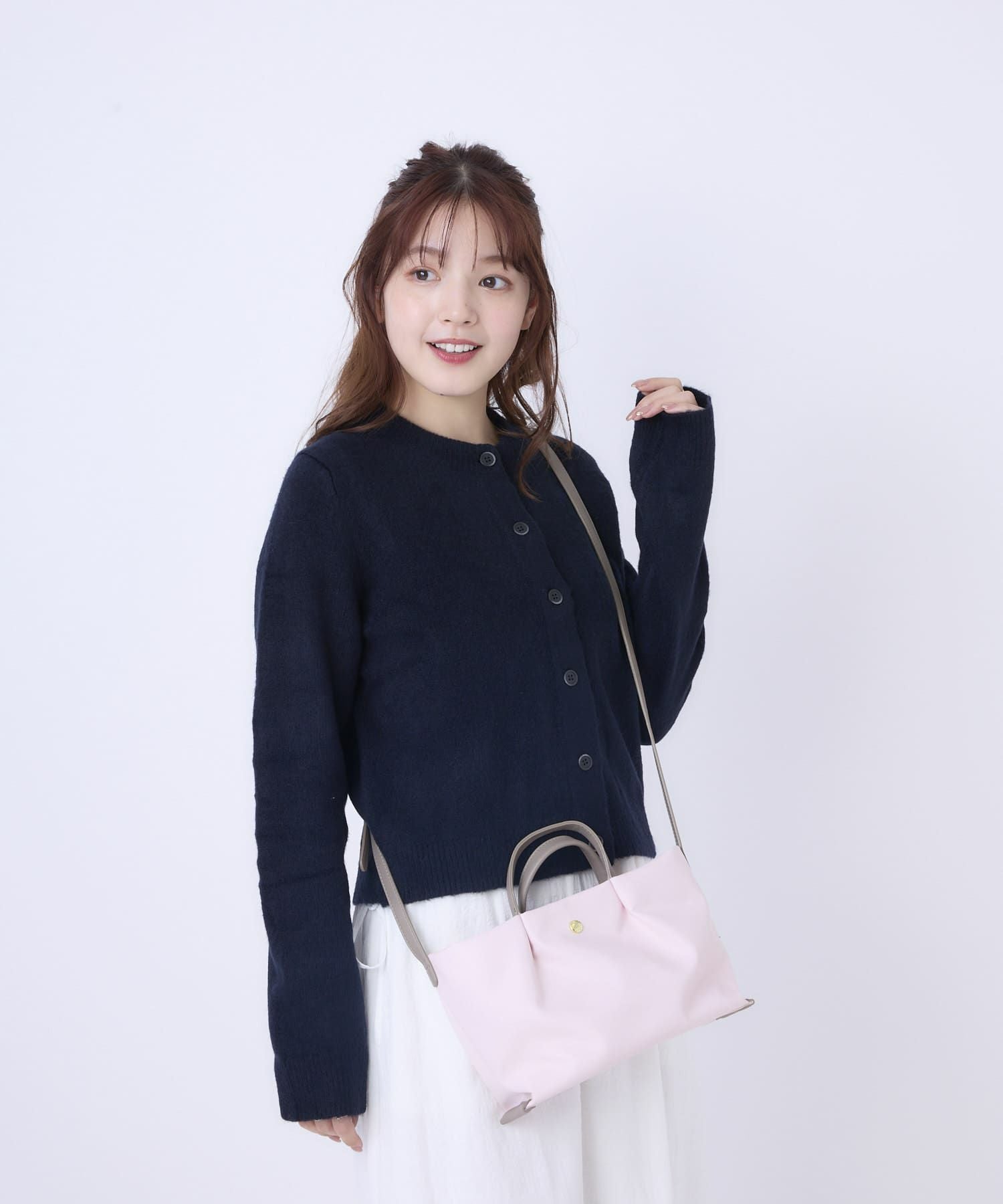 Legato Largo ショルダーバッグ 撥水 ショルダーパッド付き あおりポケット mini 肩楽 LH-L0005