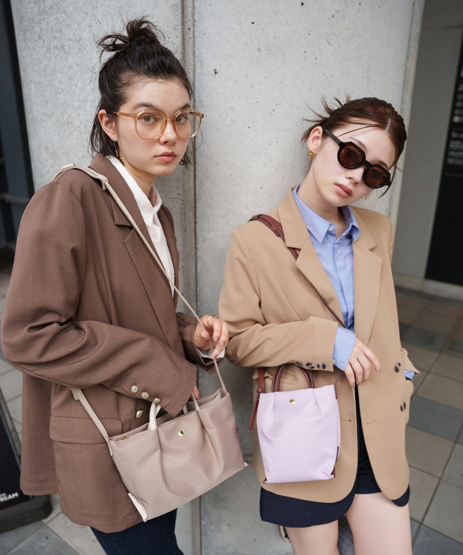 Legato Largo ショルダーバッグ 撥水 ショルダーパッド付き あおりポケット mini 肩楽 LH-L0005