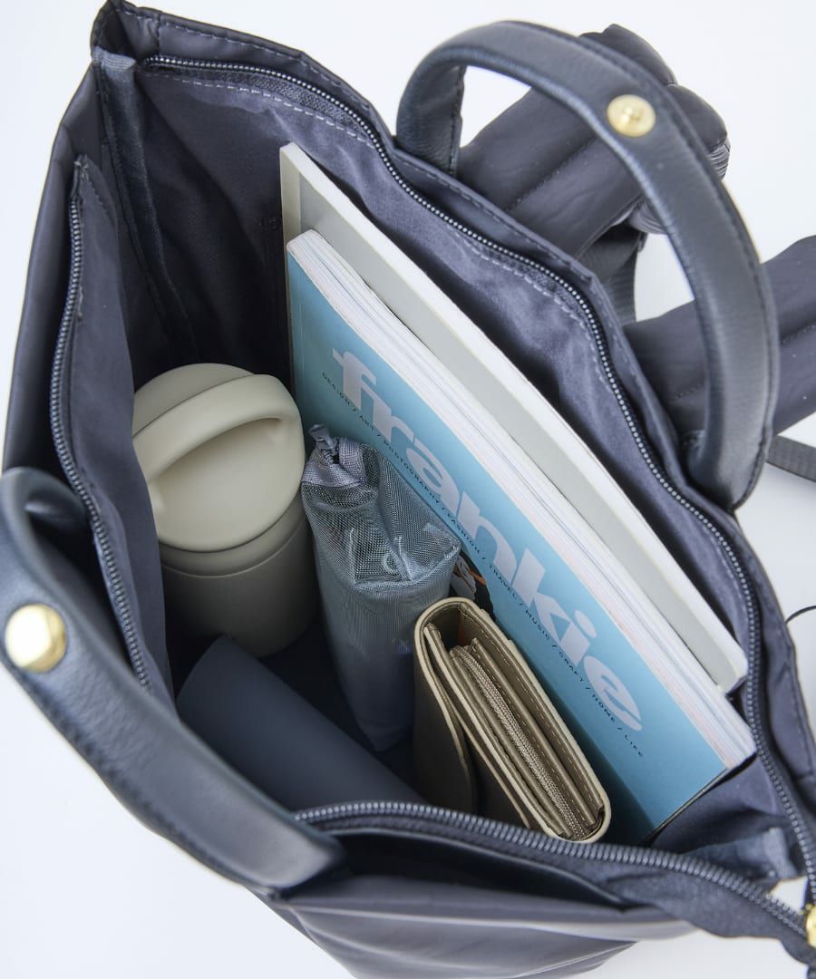 Legato Largo リュック バックパック 撥水 セキュリティポケット 肉厚ショルダー A4 肩楽 LH-L0006