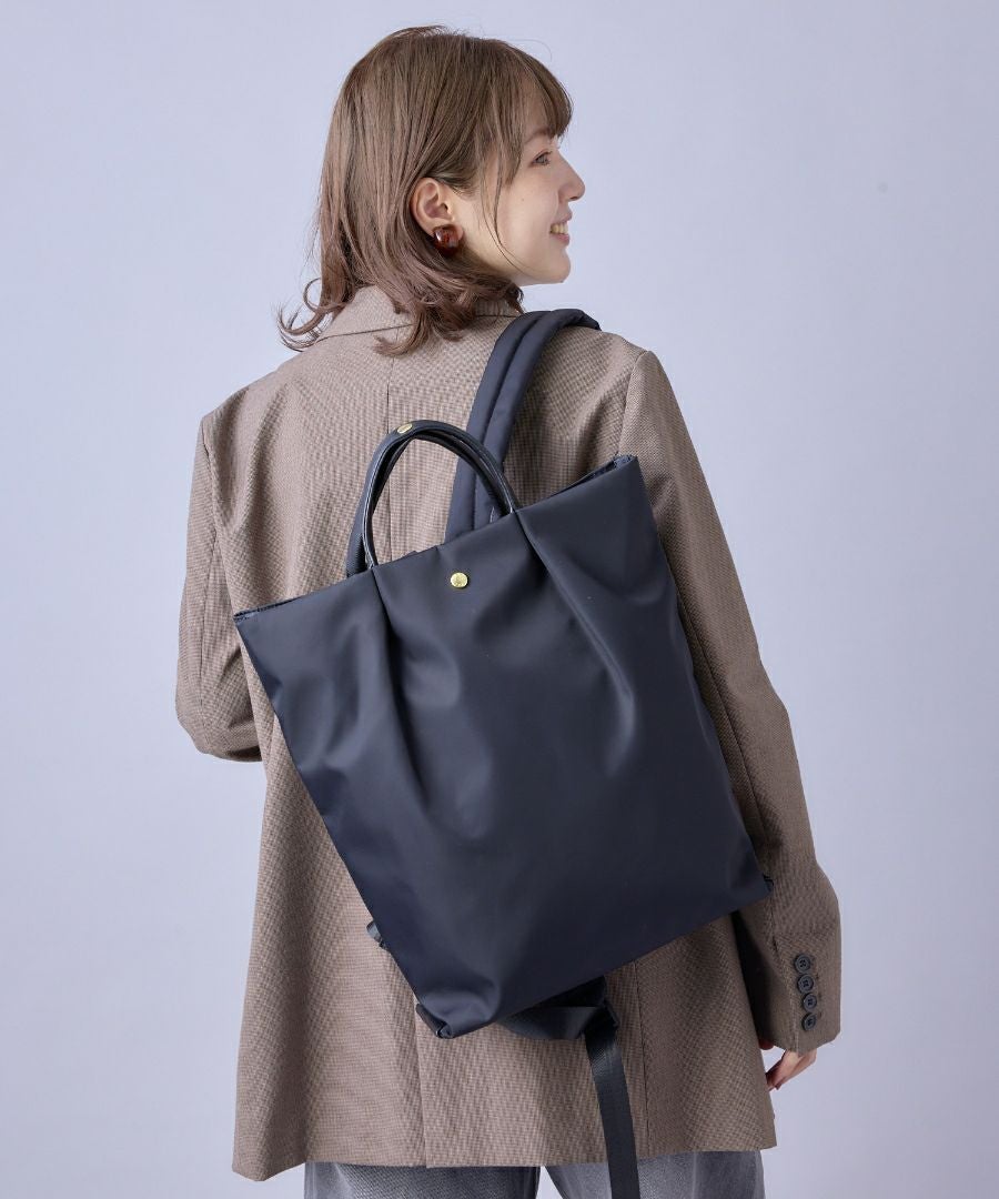 Legato Largo リュック バックパック 撥水 セキュリティポケット 肉厚ショルダー A4 肩楽 LH-L0006