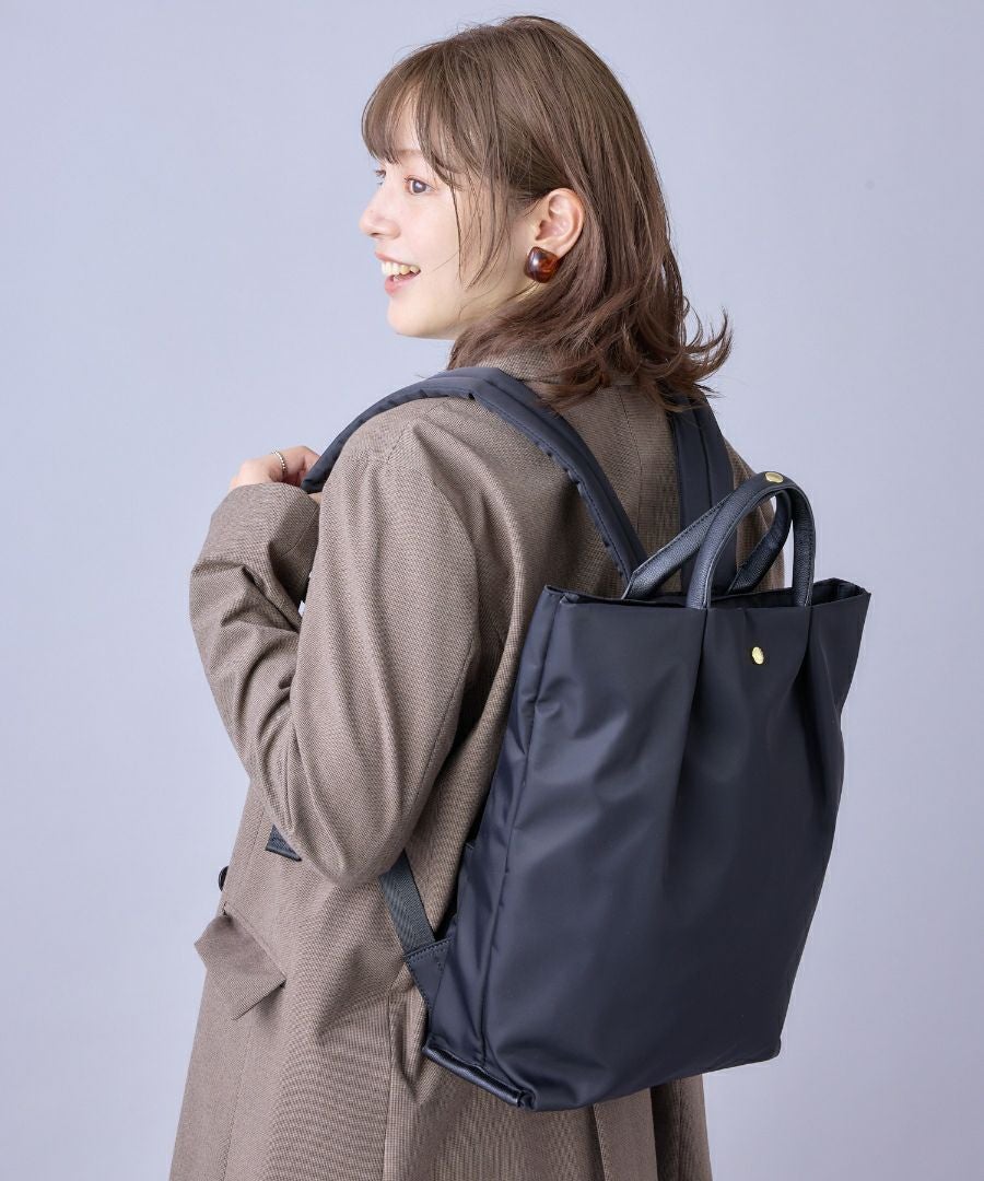 Legato Largo リュック バックパック 撥水 セキュリティポケット 肉厚ショルダー A4 肩楽 LH-L0006