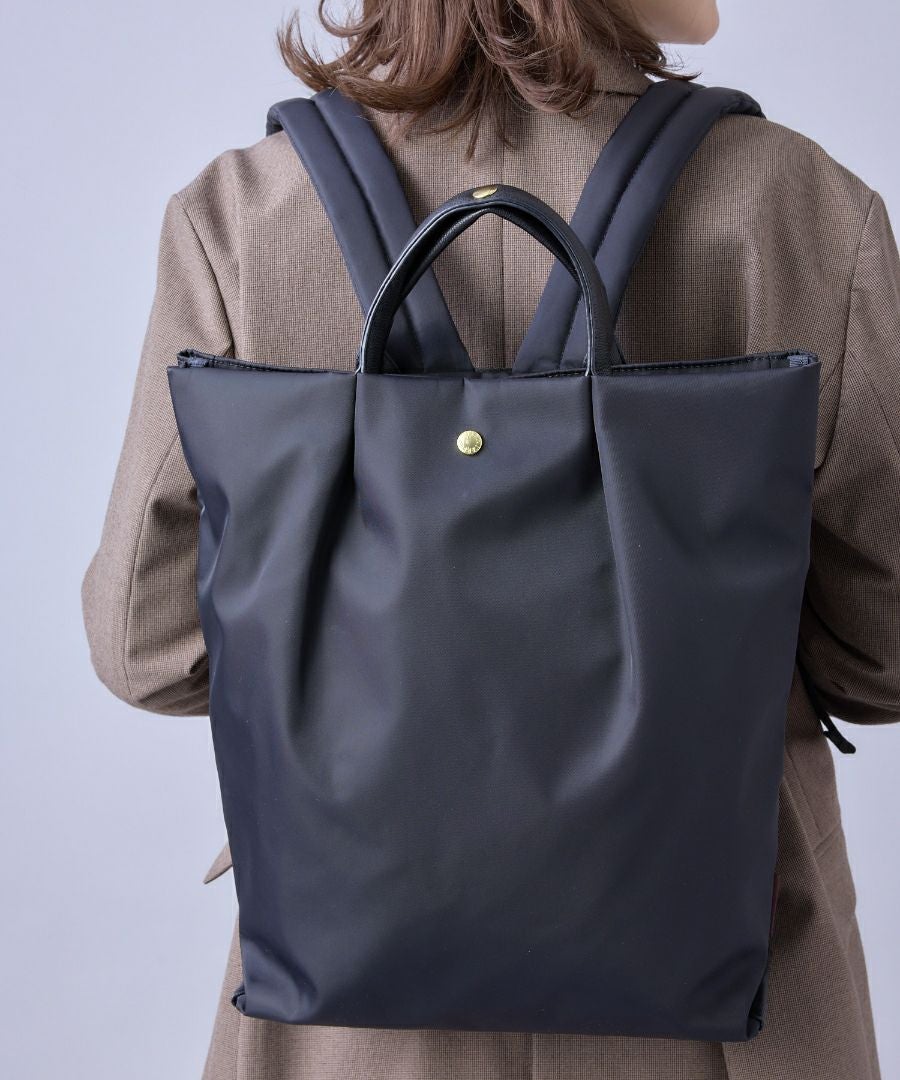 Legato Largo リュック バックパック 撥水 セキュリティポケット 肉厚ショルダー A4 肩楽 LH-L0006