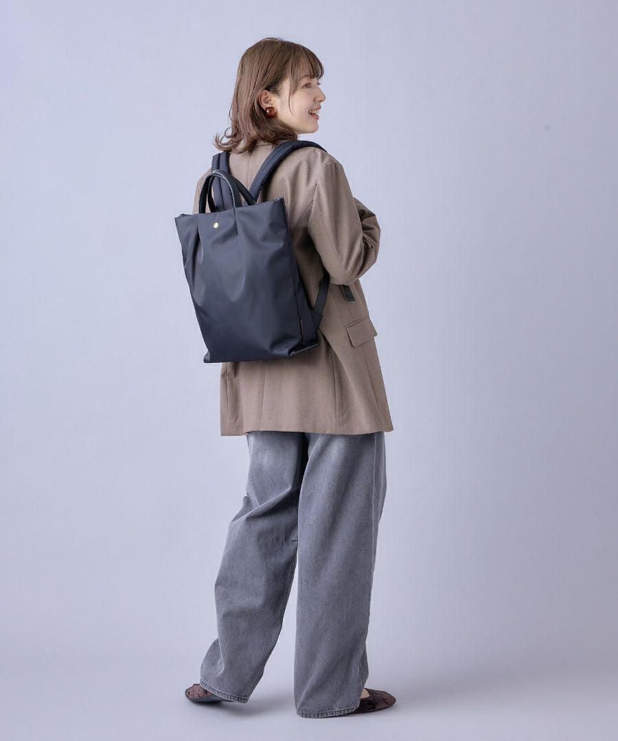 Legato Largo リュック バックパック 撥水 セキュリティポケット 肉厚ショルダー A4 肩楽 LH-L0006