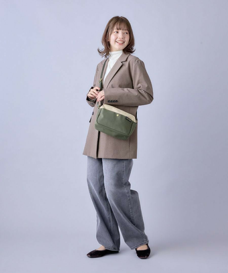 Legato Largo ショルダーバッグ 撥水 両立バッグ 5ポケット 0 撥水両立バッグ LT-F3381