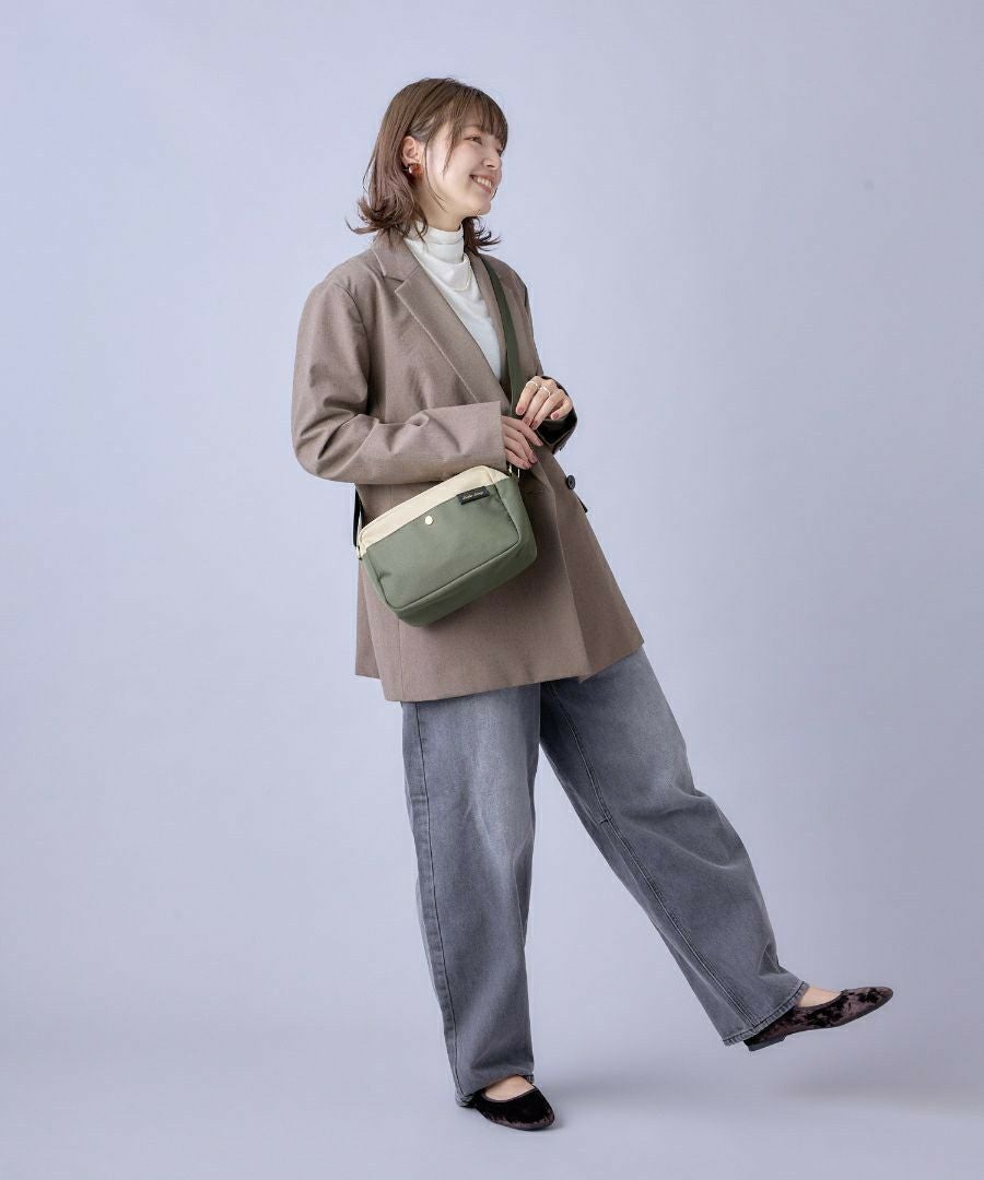 Legato Largo ショルダーバッグ 撥水 両立バッグ 5ポケット 0 撥水両立バッグ LT-F3381