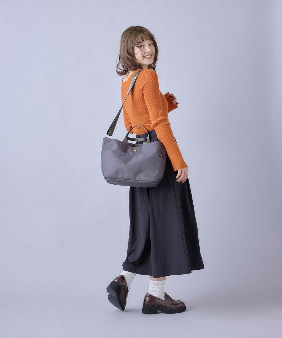 Legato Largo ショルダーバッグ 撥水 両立バッグ ３層構造 5ポケット A5 撥水両立バッグ LT-F3382